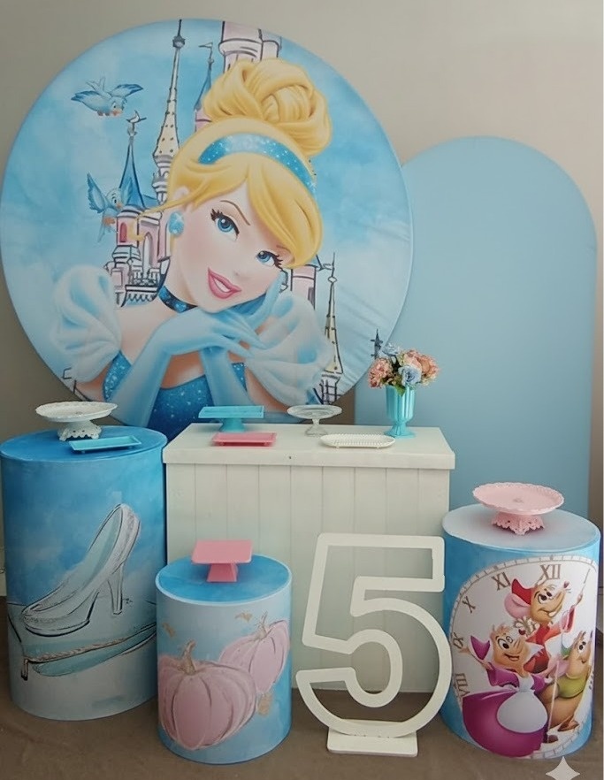 Cinderela G - Loja pegue monte rc decoração