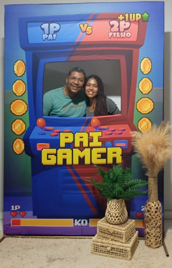 Kit Painel Interativo Gamer  - Loja pegue monte rc decoração