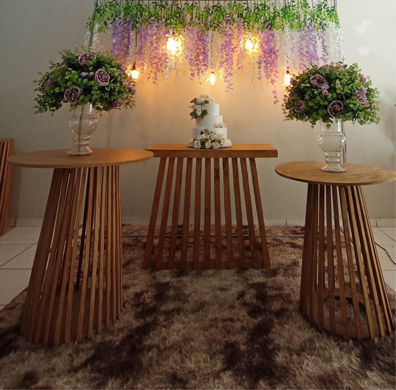 Composição Lilas  - Loja pegue monte rc decoração