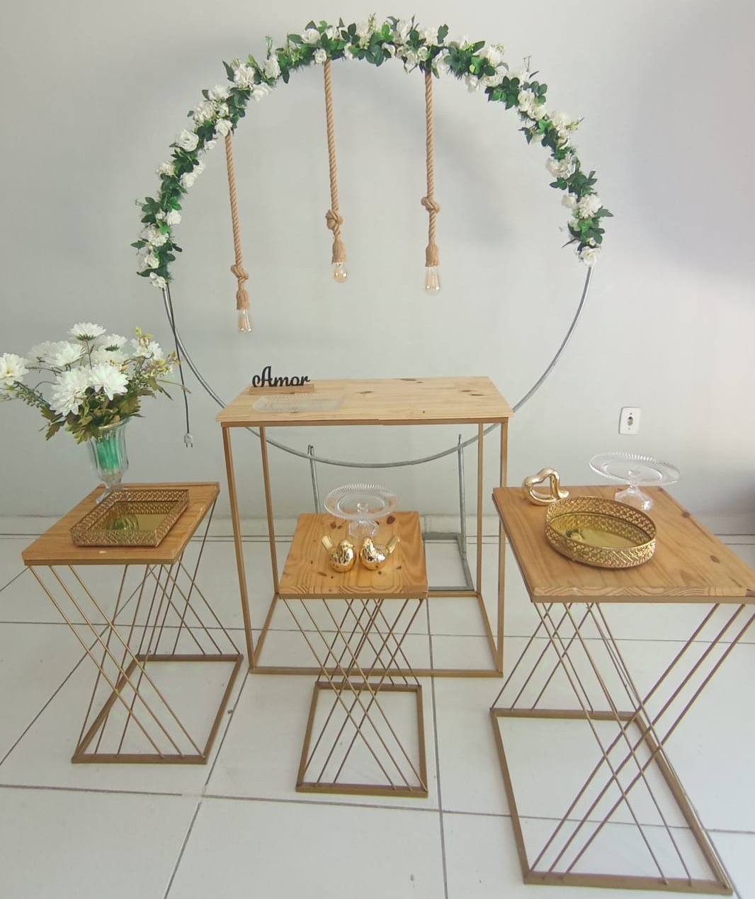 Kit Arco Floral G - Loja pegue monte rc decoração