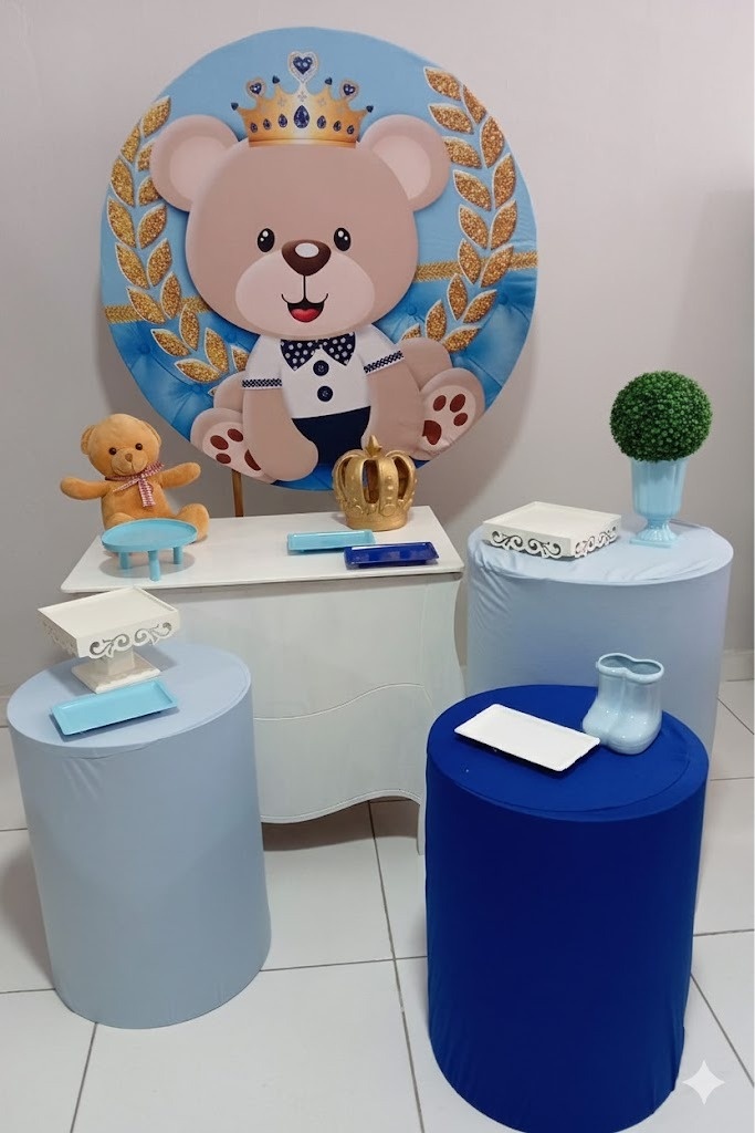 Ursinho Realeza M - Loja pegue monte rc decoração