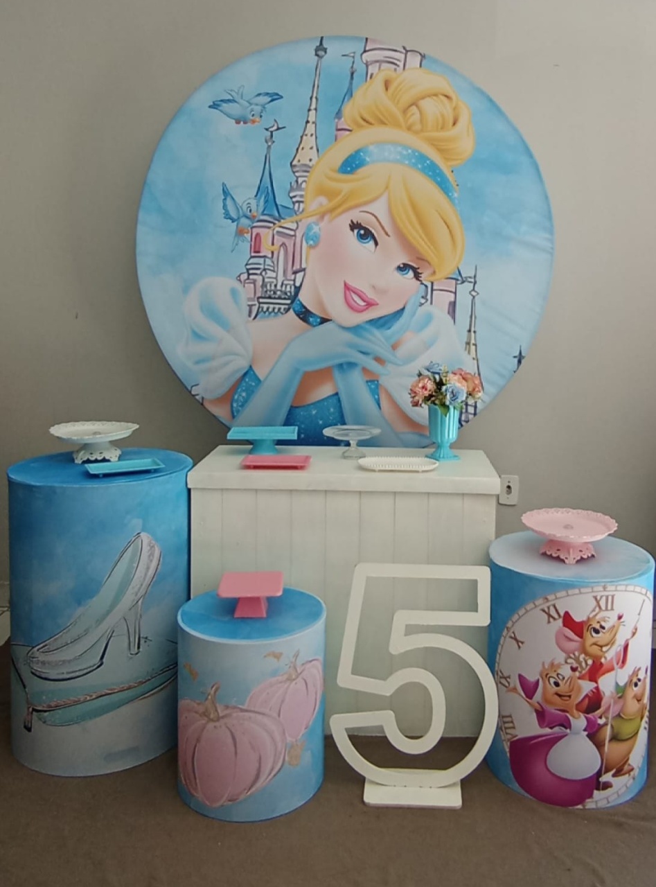 Cinderela M - Loja pegue monte rc decoração