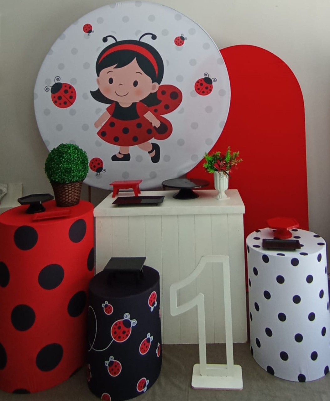 Joaninha "G" - Loja pegue monte rc decoração