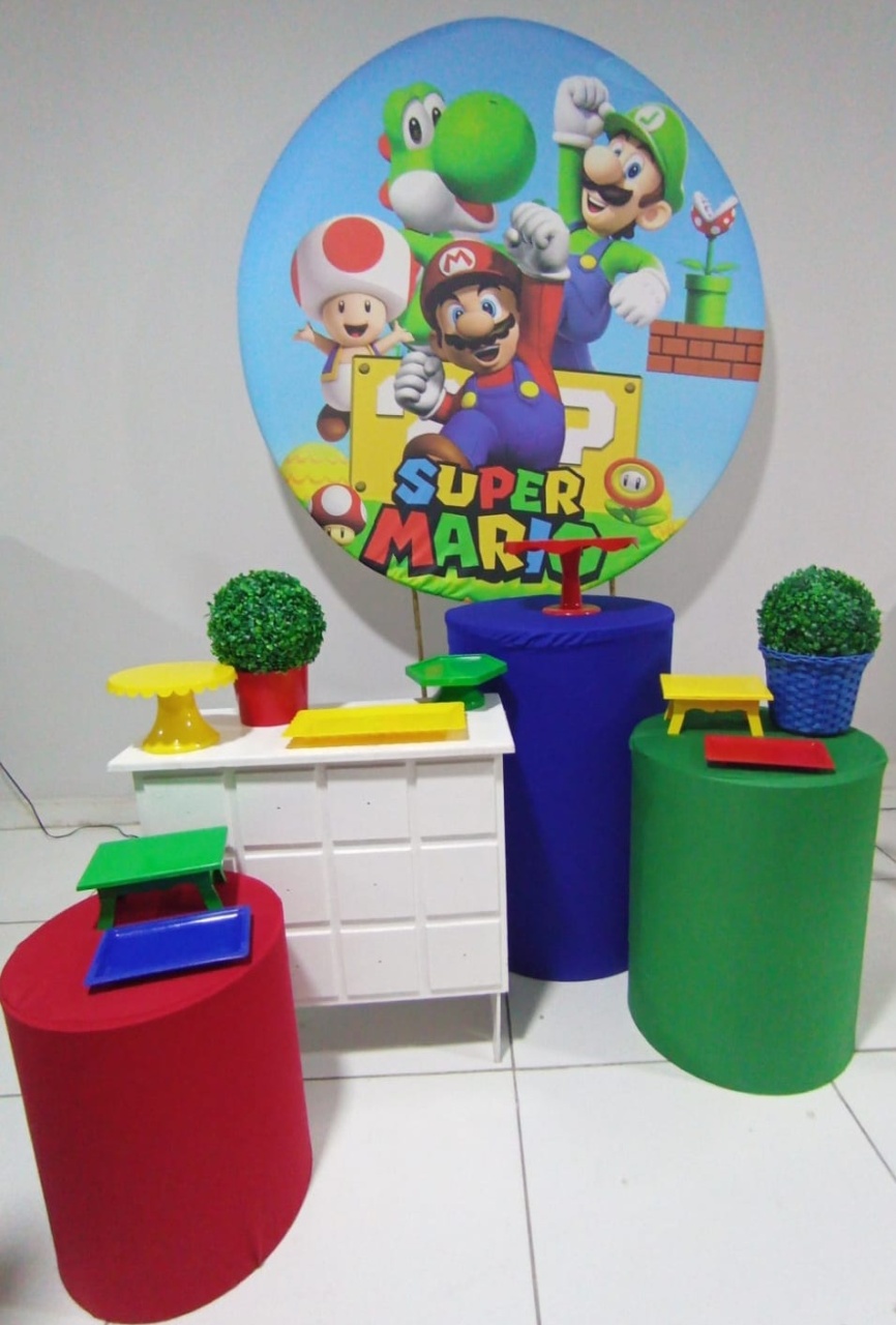 Super Mario "M" - Loja pegue monte rc decoração