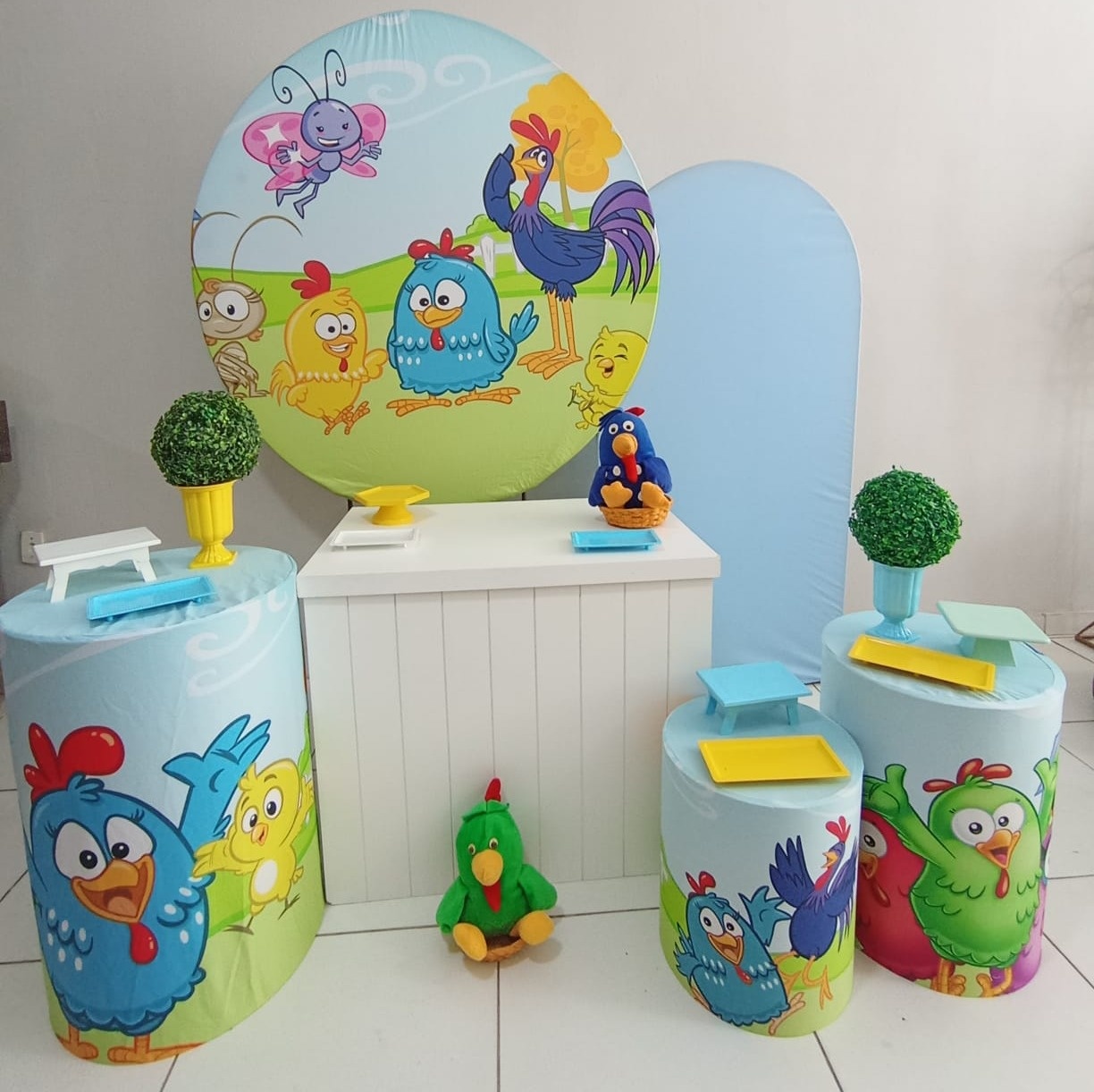 Galinha Pintadinha G Macuilino  - Loja pegue monte rc decoração