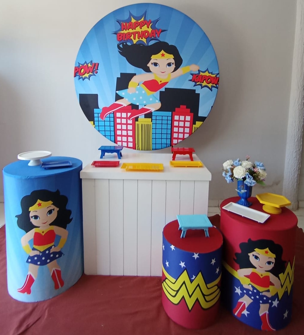 Mulher Maravilha M - Loja pegue monte rc decoração