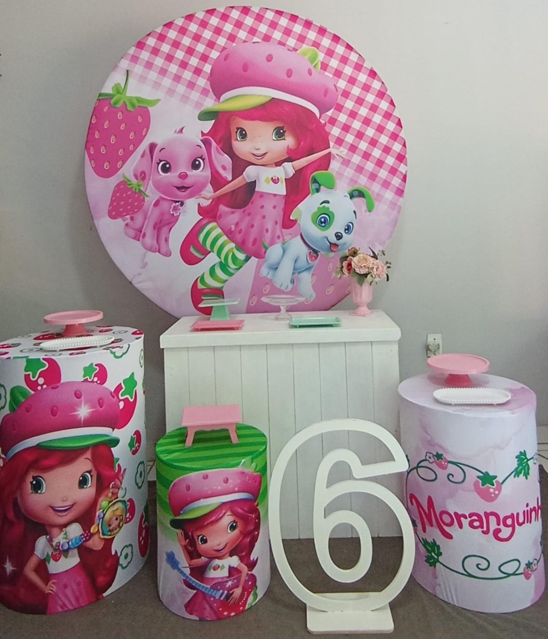 Moranguinho "M" - Loja pegue monte rc decoração
