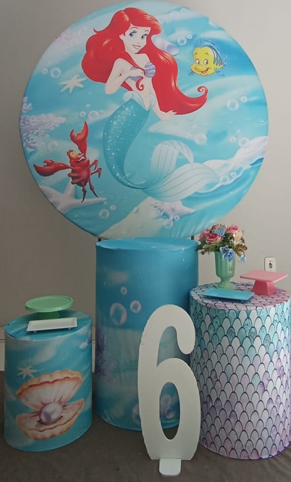 Pequena Sereia P  - Loja pegue monte rc decoração