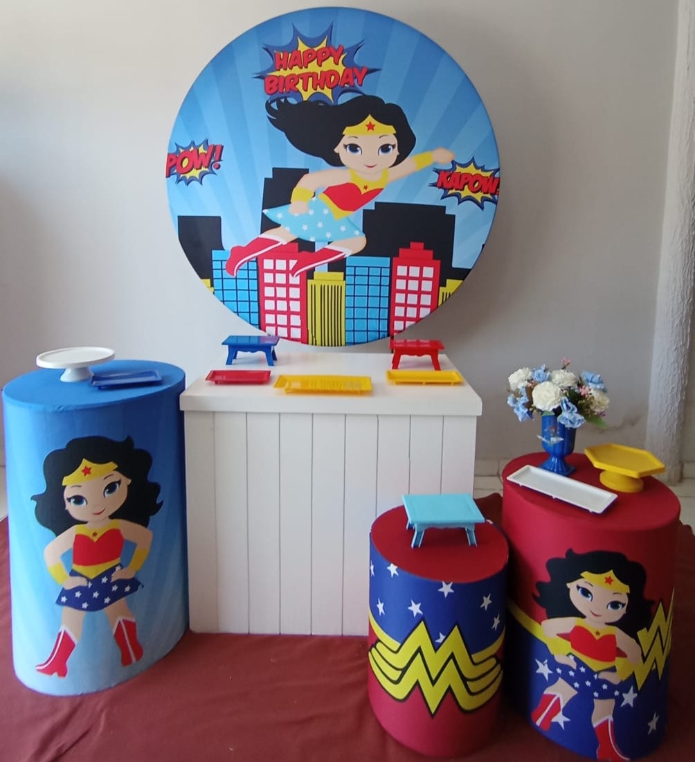 Mulher Maravilha G  - Loja pegue monte rc decoração