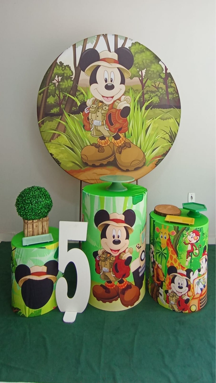 Mickey Safari  P - Loja pegue monte rc decoração