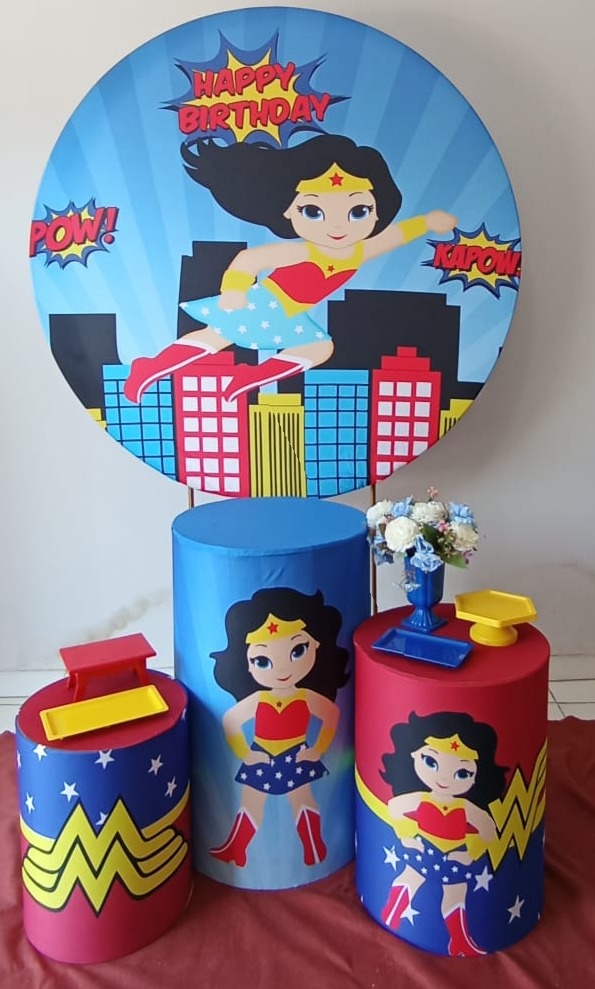 Mulher Maravilha P - Loja pegue monte rc decoração