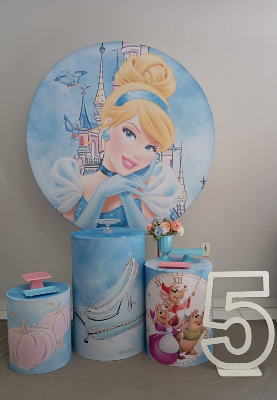 Cinderela P - Loja pegue monte rc decoração