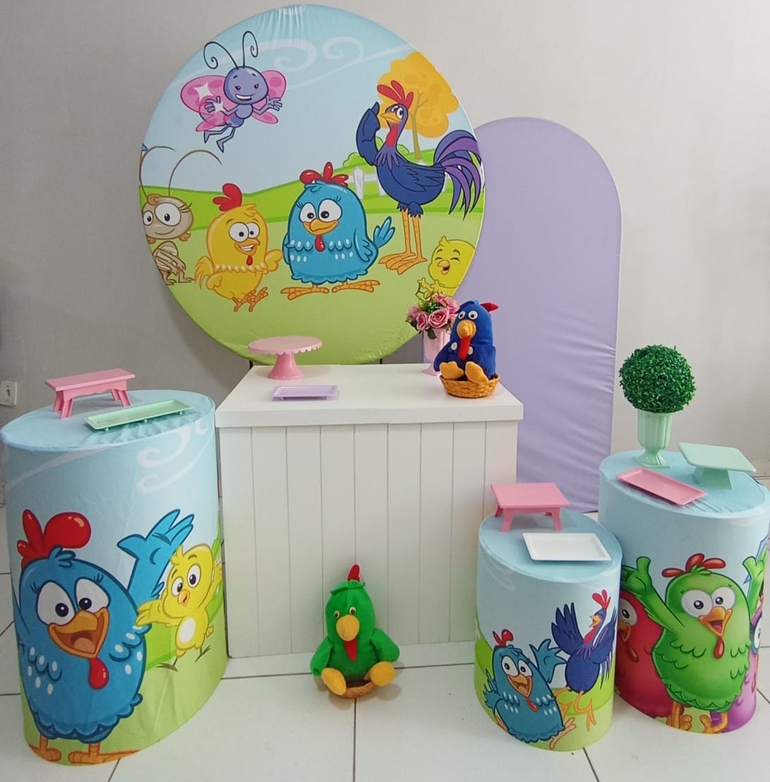 Galinha Pintadinha G Feminino  - Loja pegue monte rc decoração
