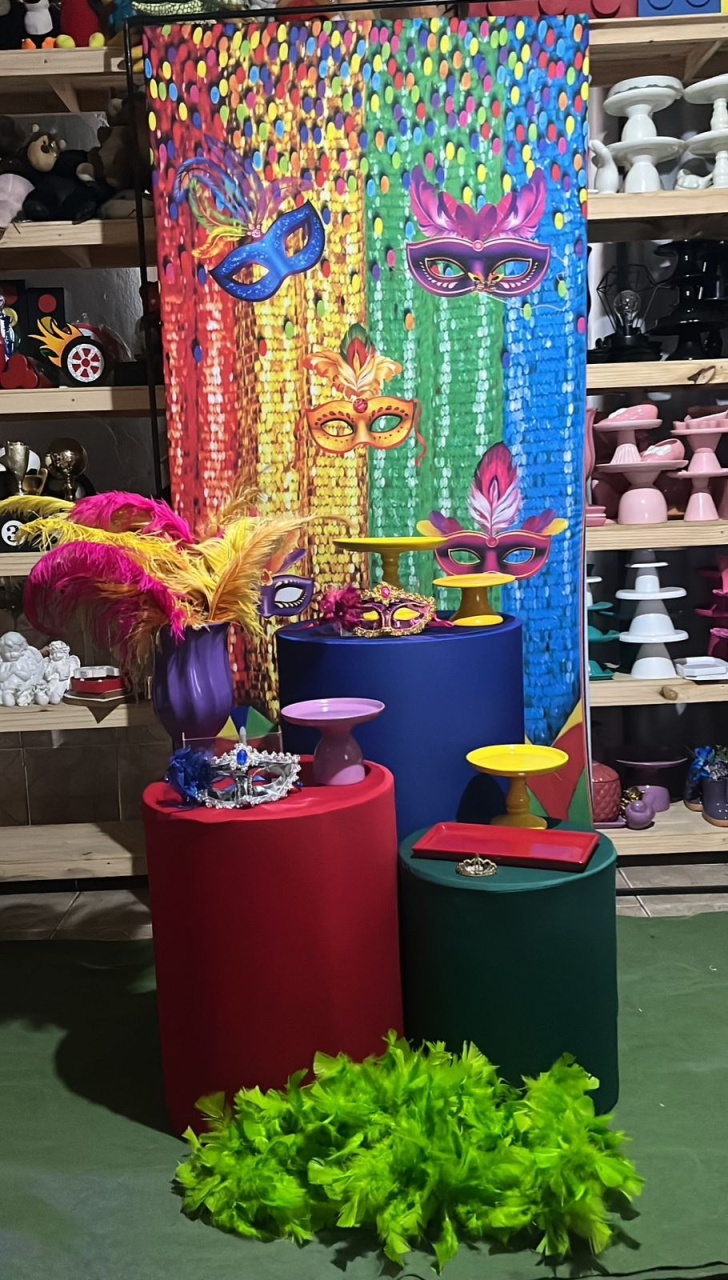 Kit Sublimado Carnaval  Painel Lateral - RM Festas