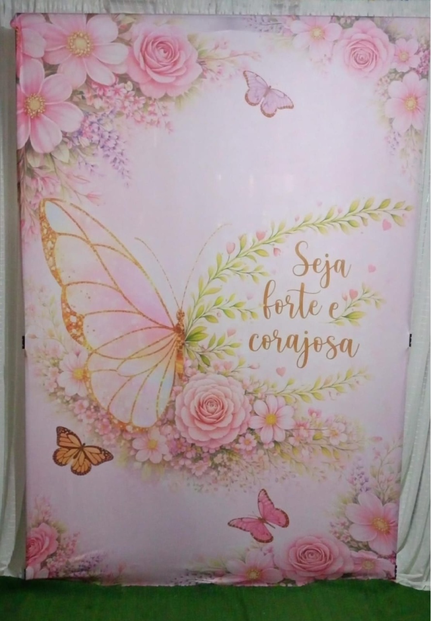 Painel Lateral Dia da Mulher - RM Festas