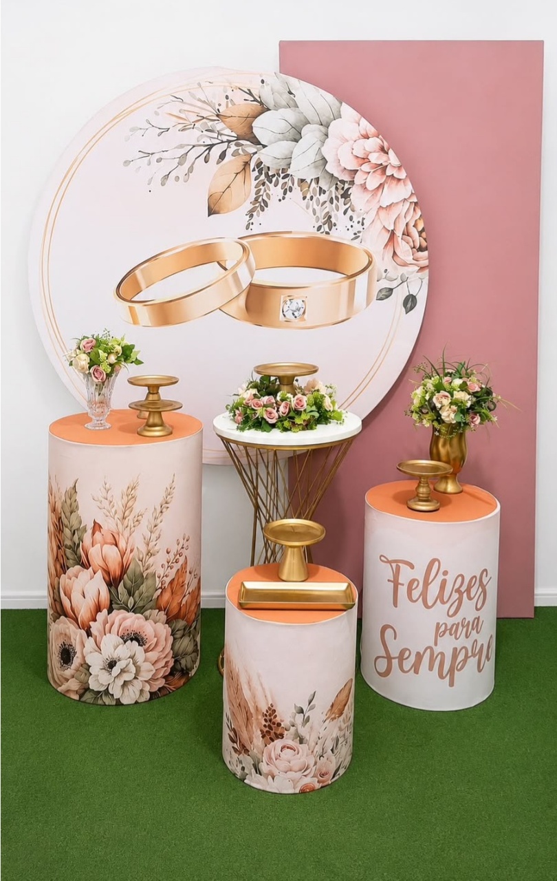 Kit Ouro Casamento - RM Festas