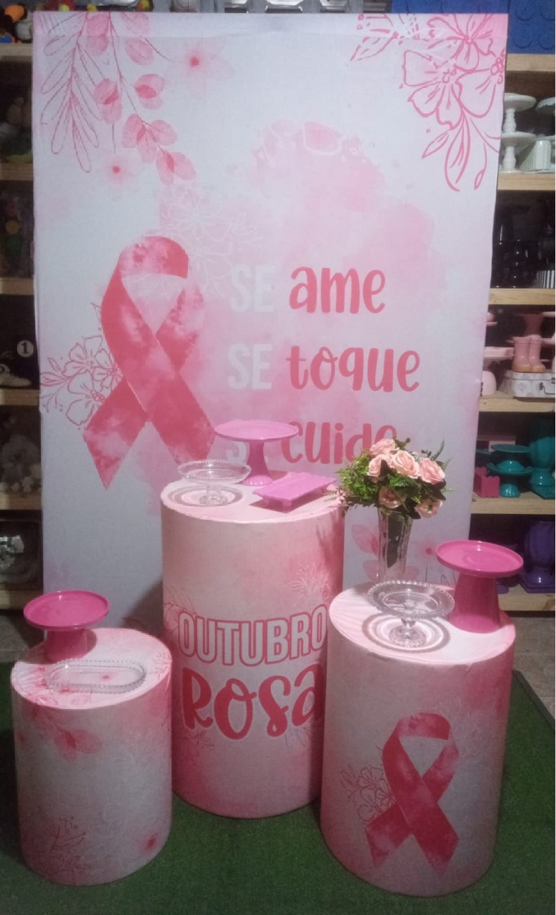 Kit Outubro Rosa - RM Festas