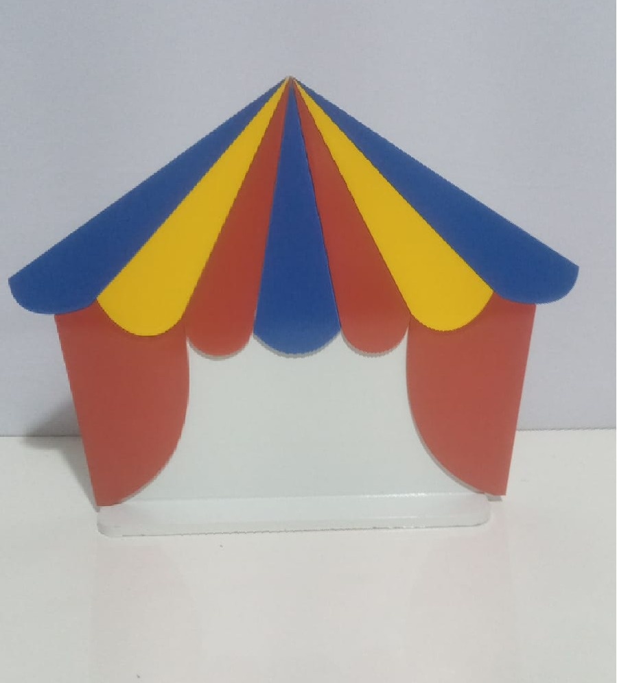 Tenda de Circo Colorida - RM Festas