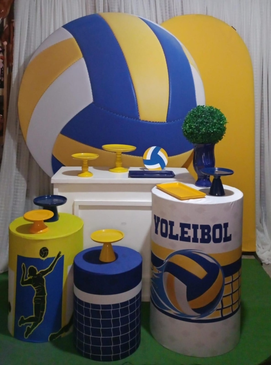 Kit Ouro Vôlei - RM Festas