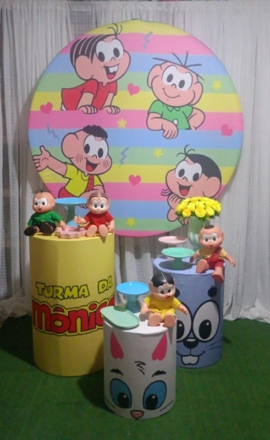 Kit Bronze Turma da Mônica - RM Festas