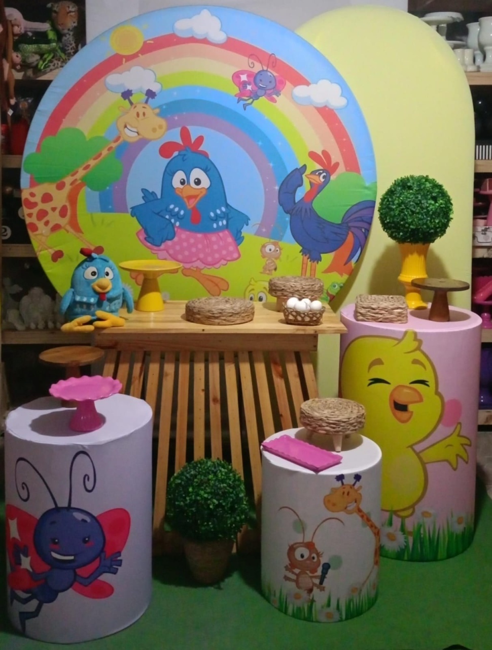 Kit Ouro Galinha Pintadinha - RM Festas