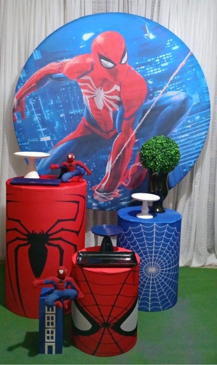Kit Bronze Homem Aranha  - RM Festas