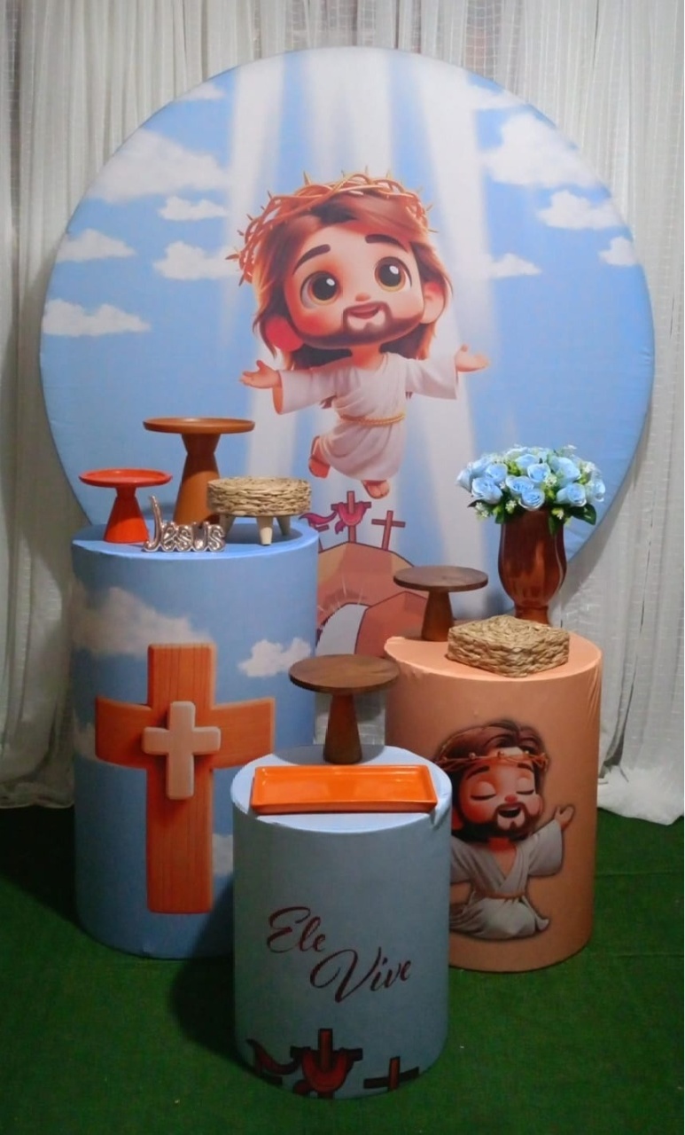 Kit Bronze Jesus   - RM Festas