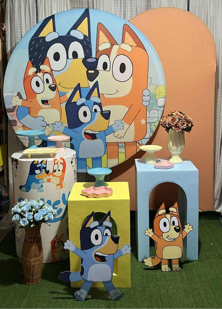 Kit Ouro Bluey  - RM Festas