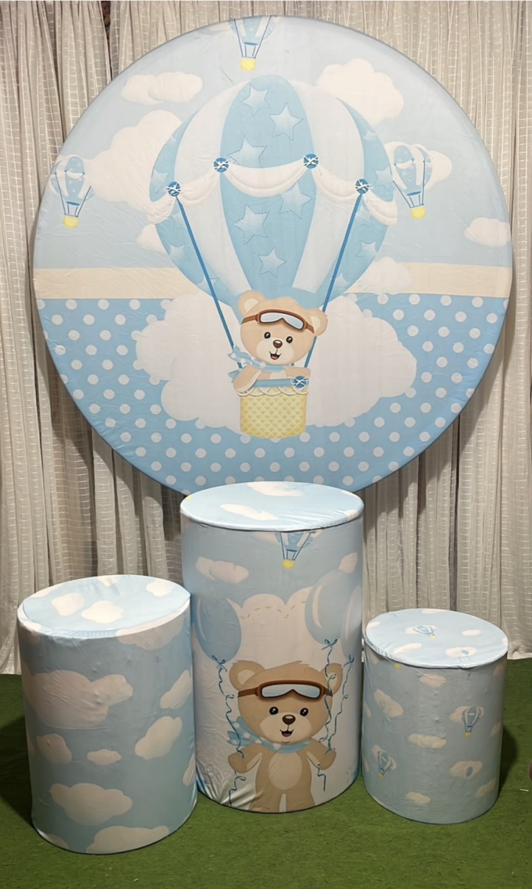 Kit Sublimado Ursinho No Balão - RM Festas