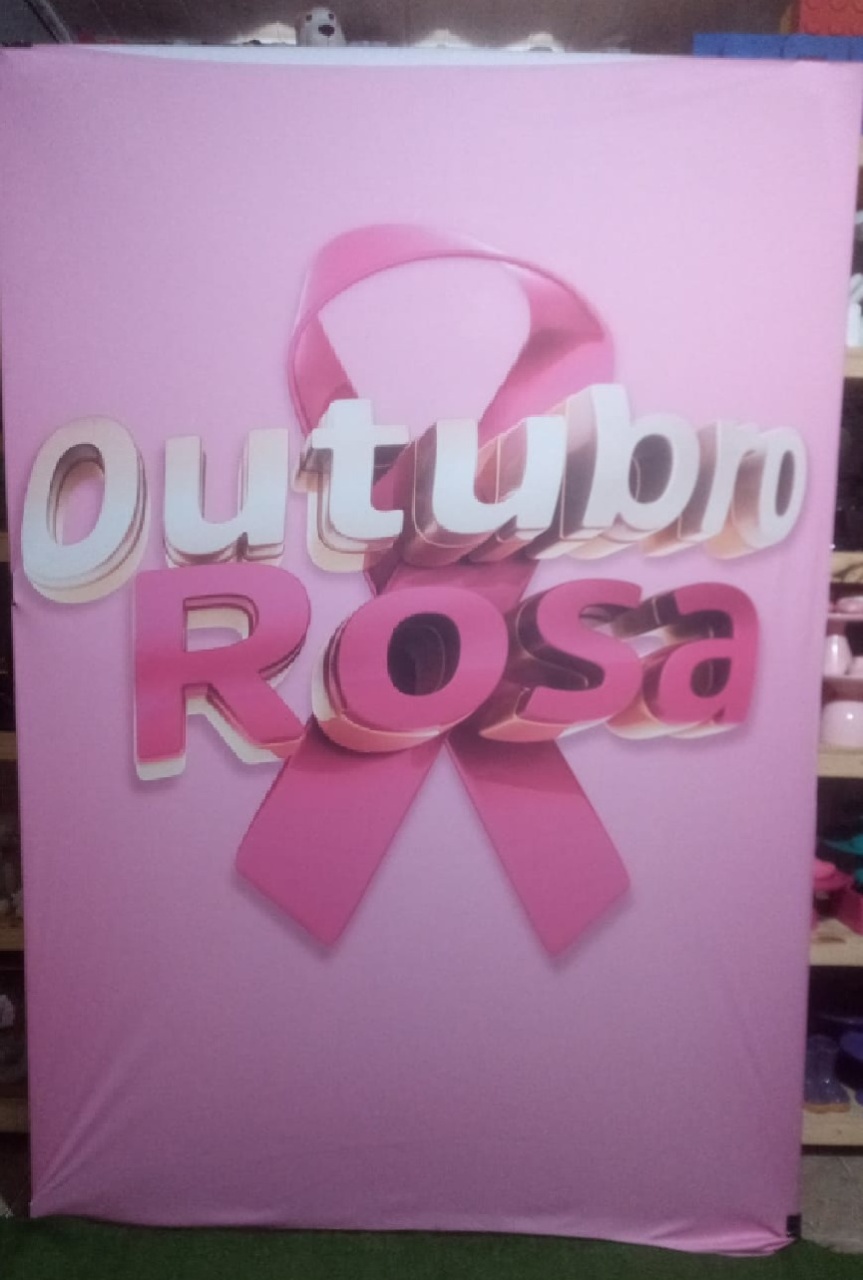Painel Lateral Outubro Rosa 1 - RM Festas
