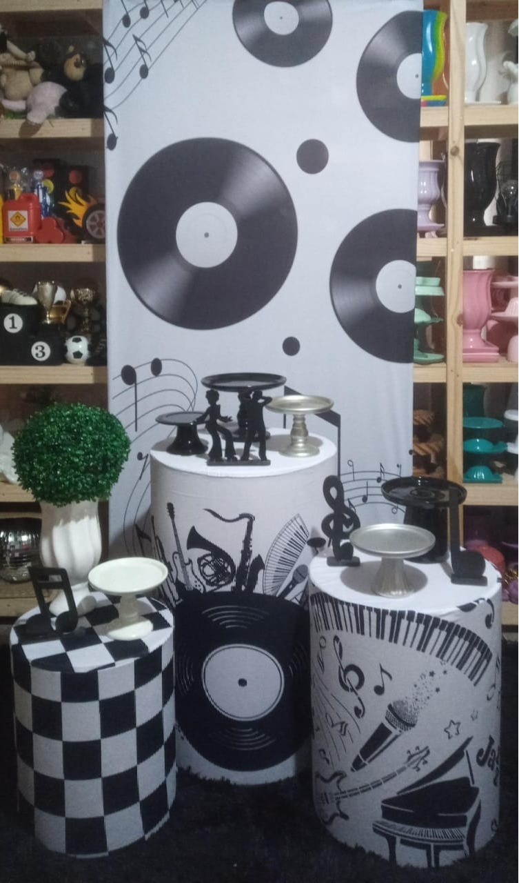 Kit Prata Anos 80 - RM Festas