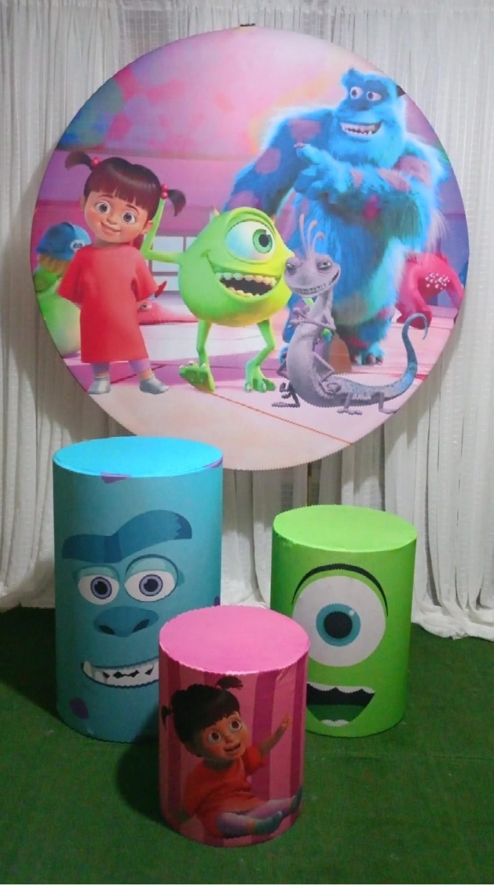 Kit Sublimado Boo E Monstros Sa - RM Festas