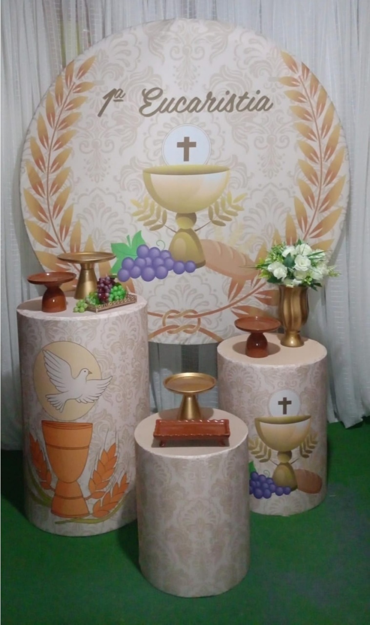 Kit Bronze Eucaristia - RM Festas