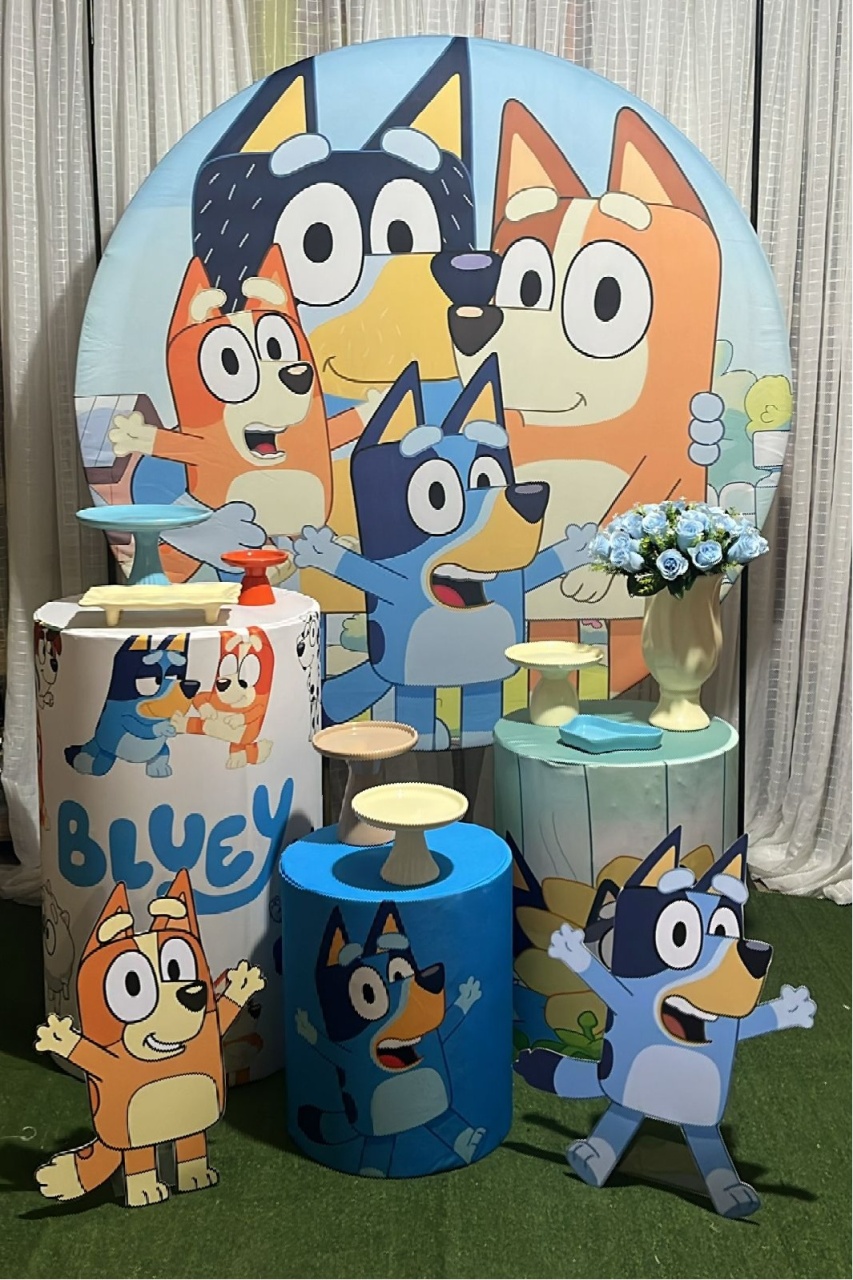 Kit Bronze Bluey  - RM Festas