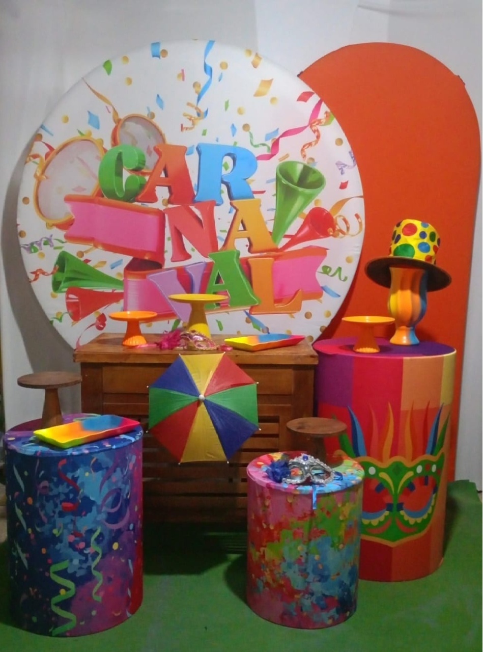Kit Carnaval Confete Pegue E Monte 2 - RM Festas
