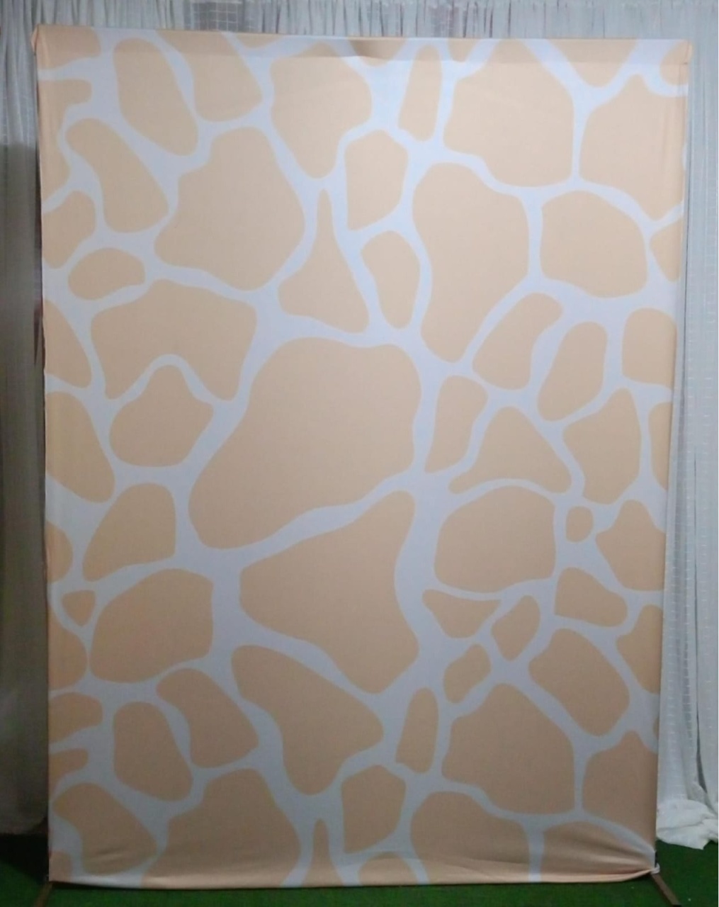 Painel Lateral Listras Girafa - Safari - RM Festas