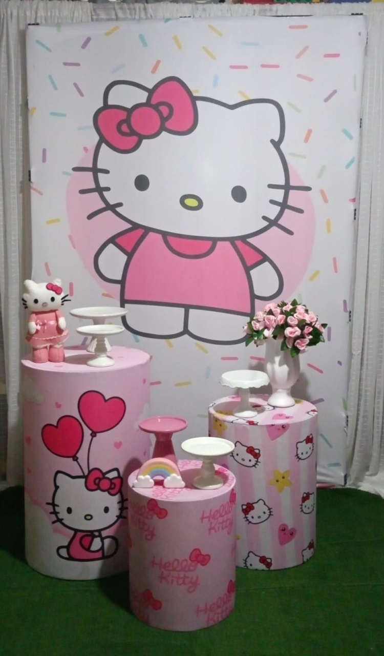 Kit Prata Hello Kitty - RM Festas