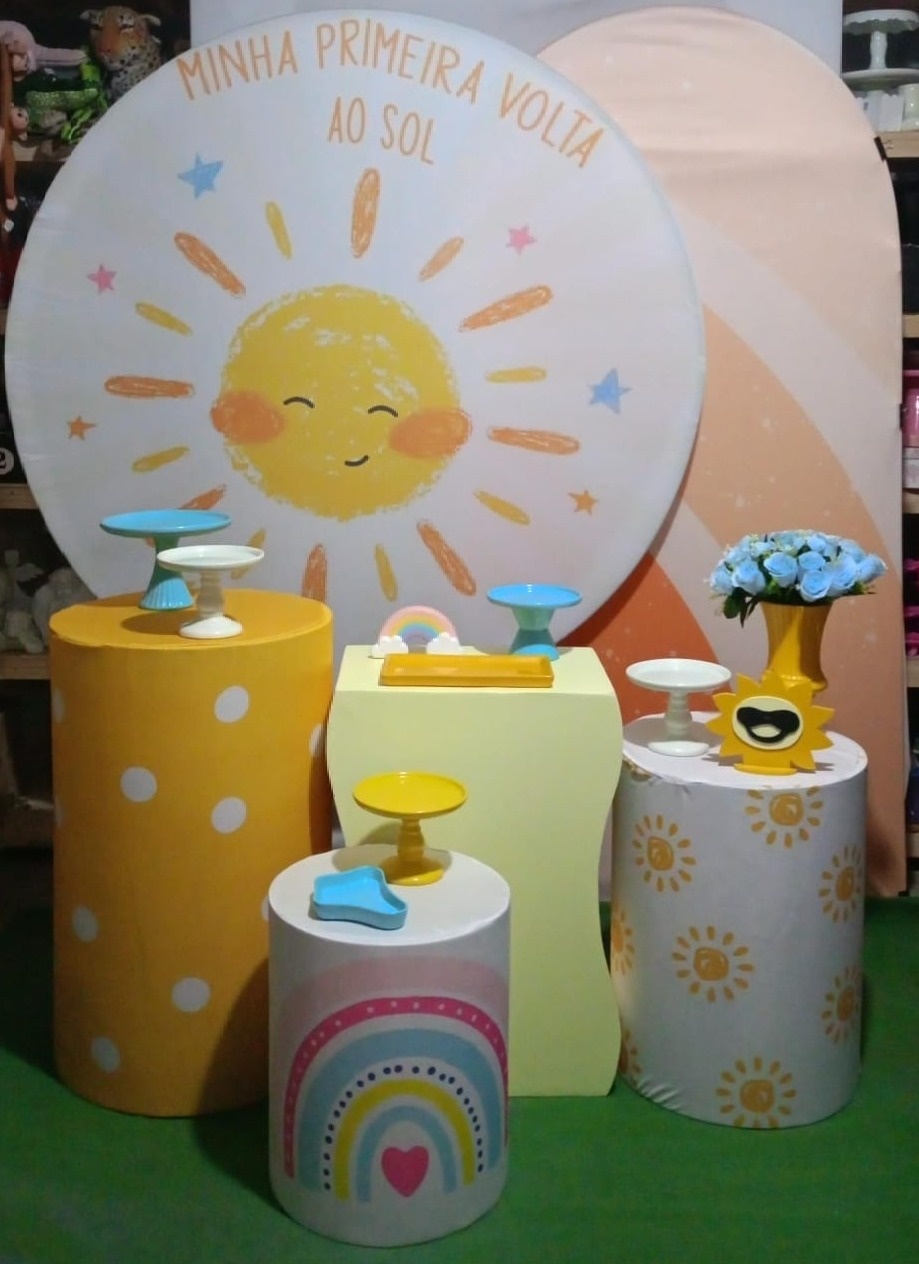 Kit Diamante Volta Ao Sol - RM Festas