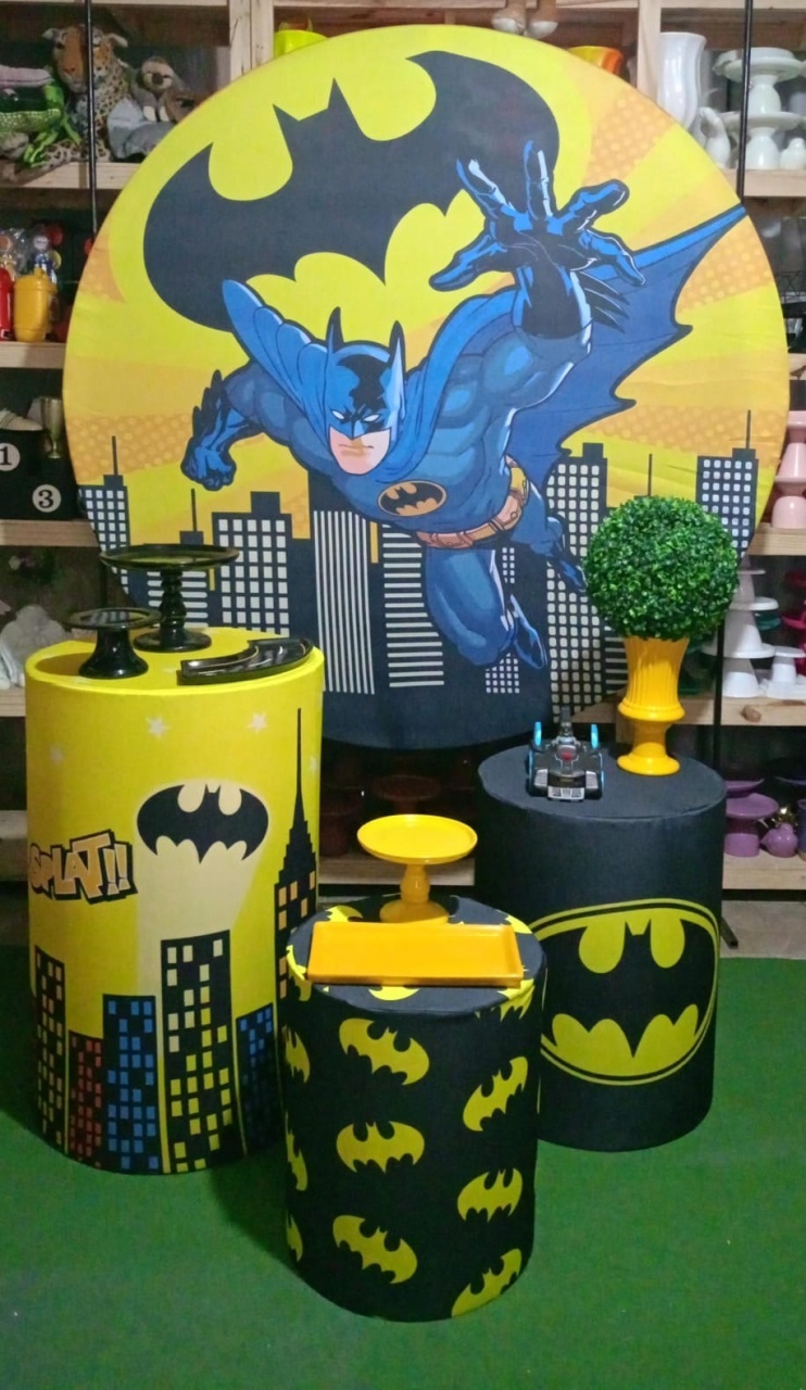 Kit Bronze Batman  - RM Festas
