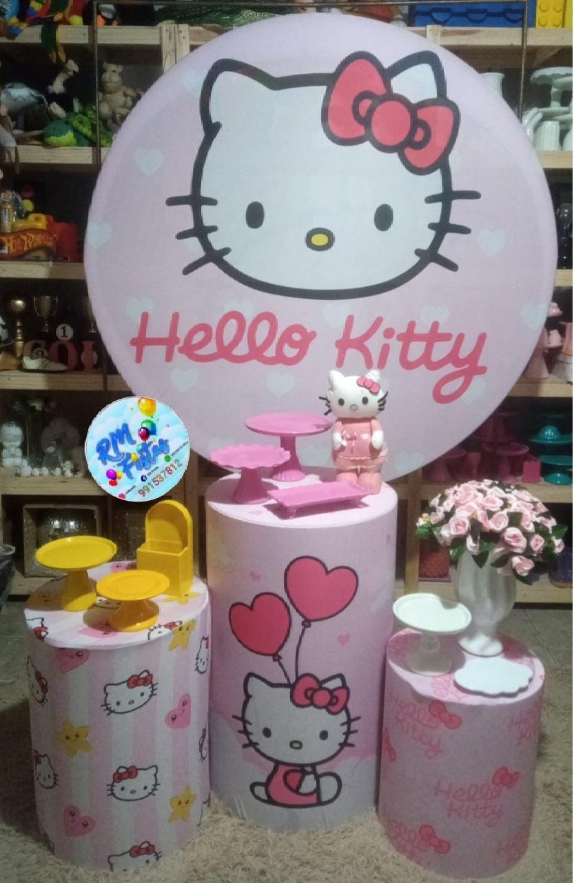Kit Bronze Hello Kitty  - RM Festas