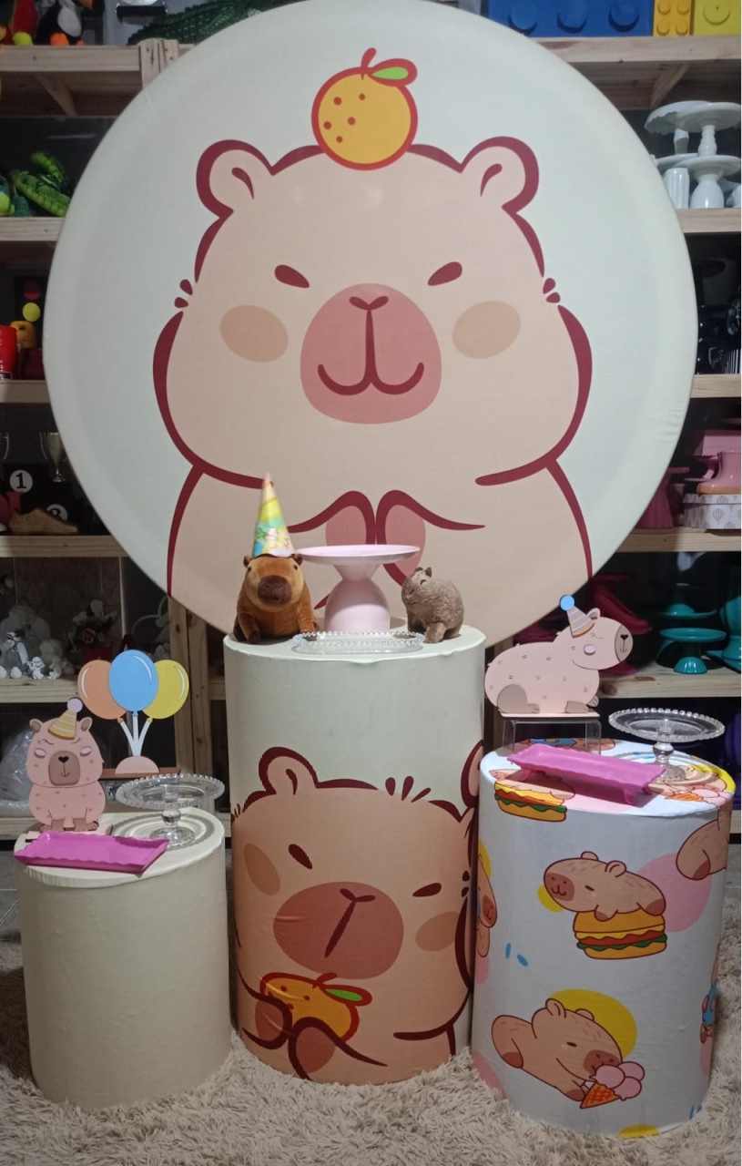 Kit Capivara  - RM Festas