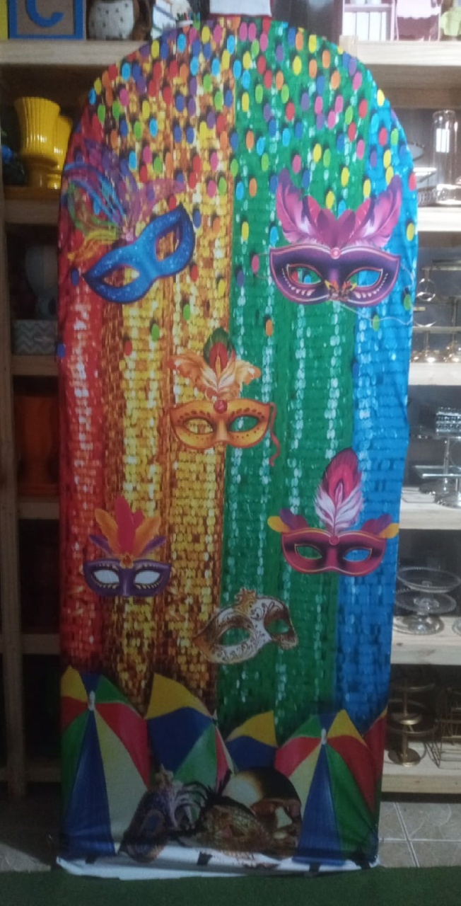 Painel Lateral Carnaval Mascara - RM Festas