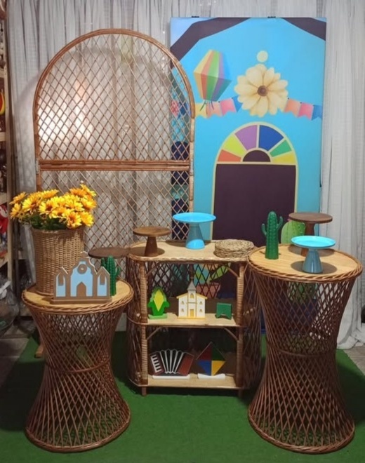 Kit Diamante Casinha Junino - RM Festas