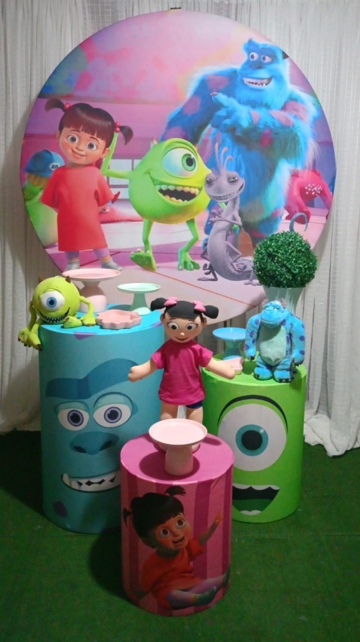 Kit Bronze Boo E Monstros Sa - RM Festas