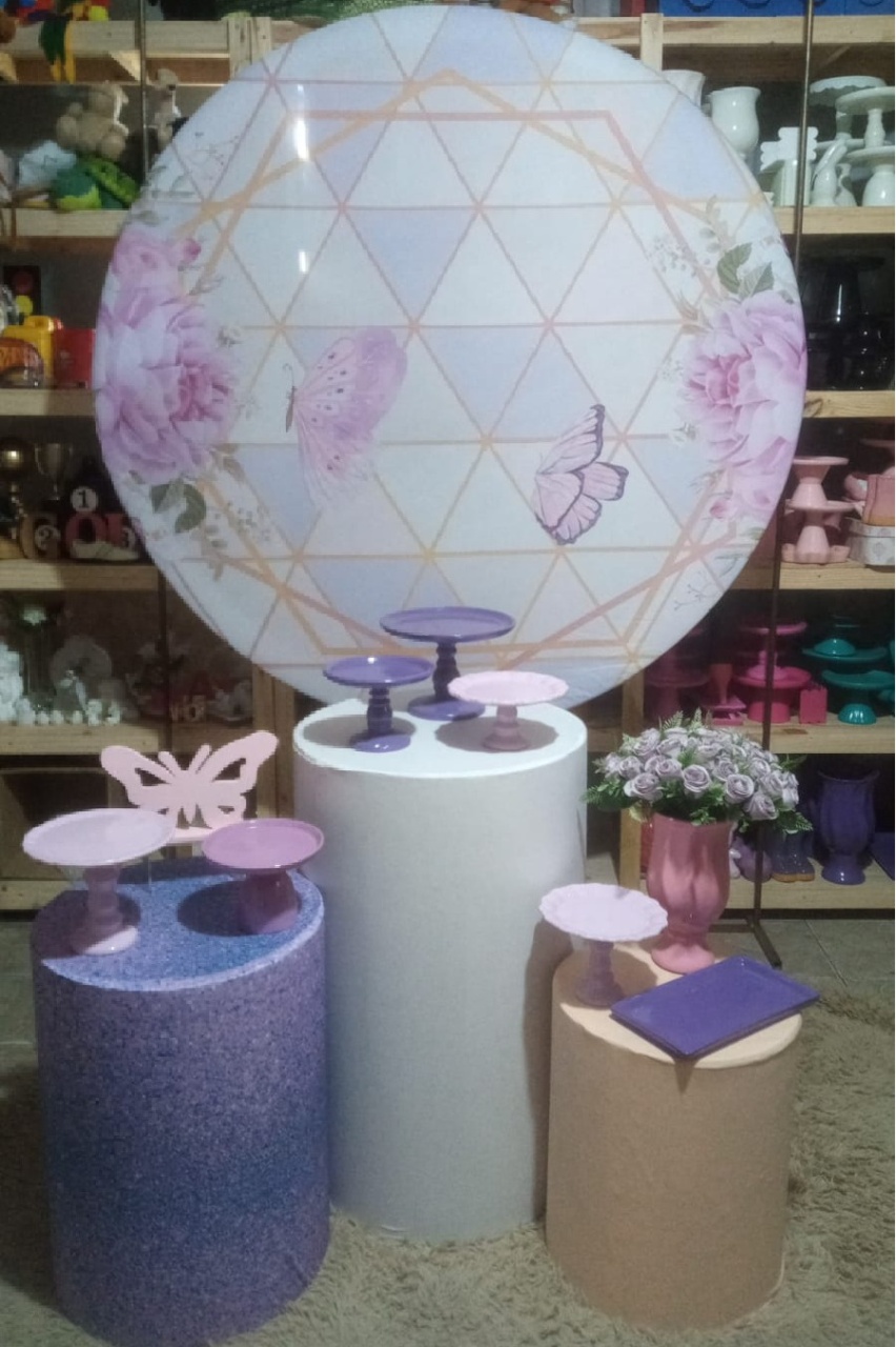 Kit Floral Lilas - RM Festas