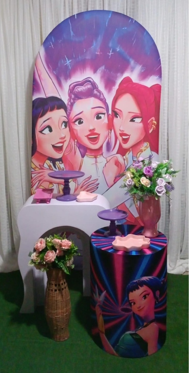 Kit Mini Guerreiras Do K- Pop 2 - RM Festas