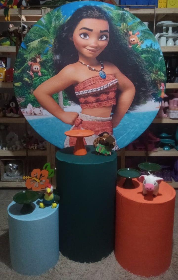Kit Bronze Moana - RM Festas