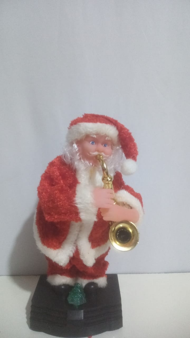 Papai Noel Saxofonista - RM Festas