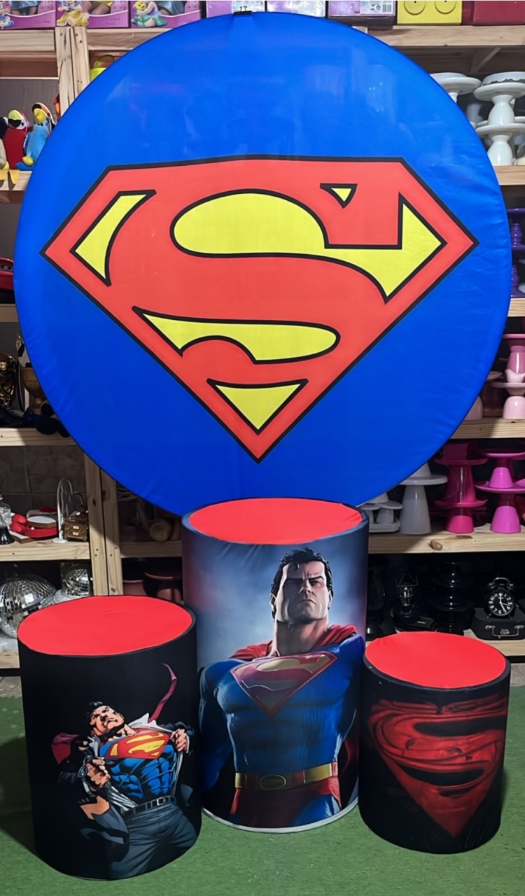 Kit Sublimado Superman - RM Festas