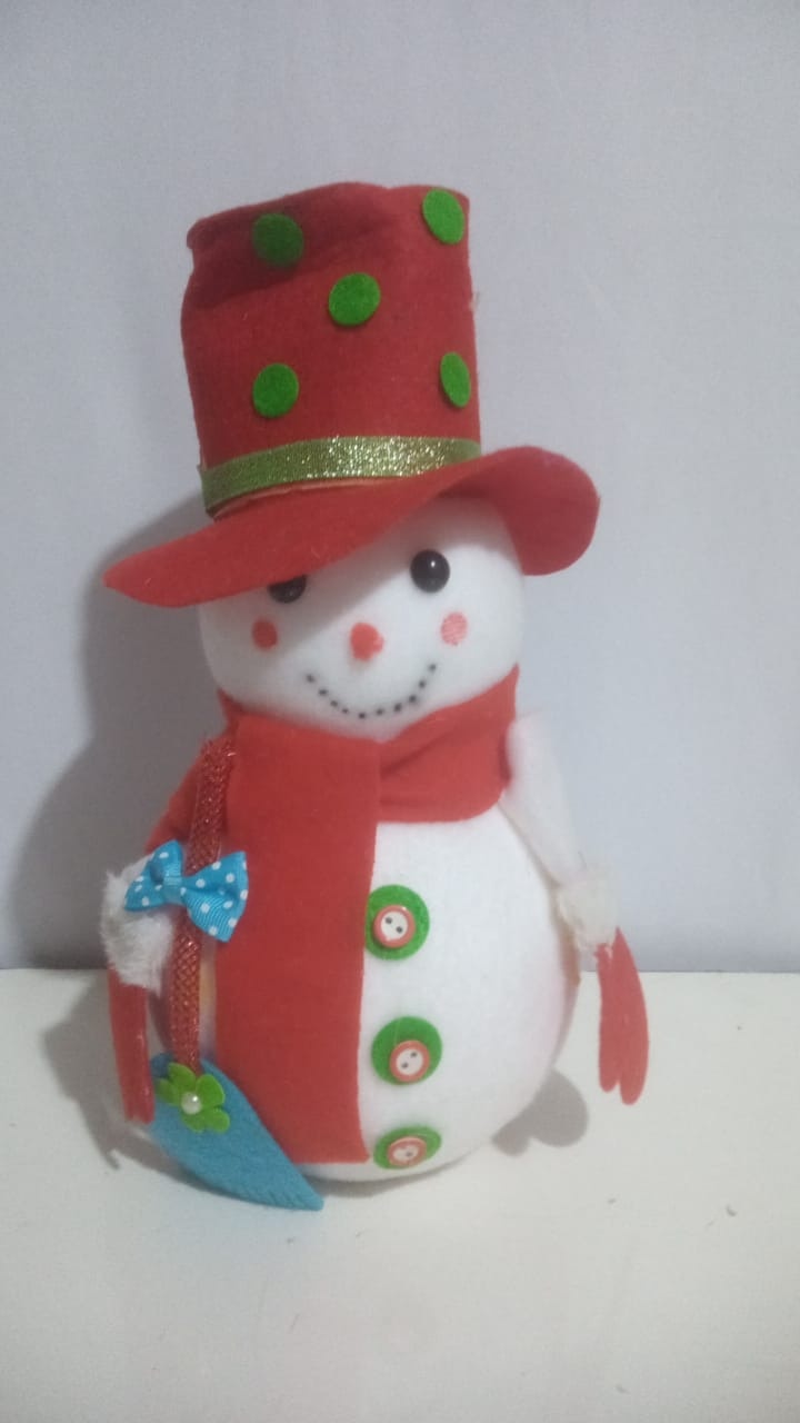 Boneco de Neve de Feltro - RM Festas